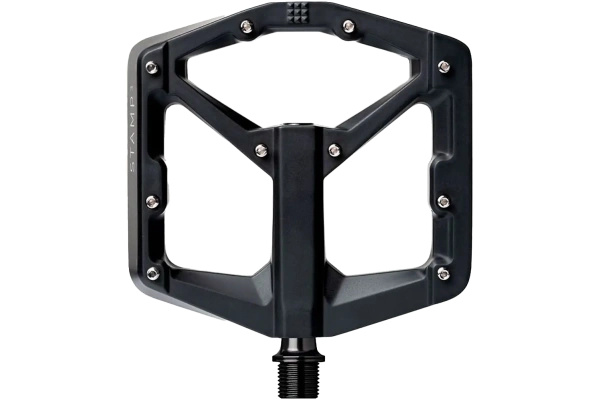 CRANKBROTHERS Polkimet Stamp 3 Large Magnesium Musta