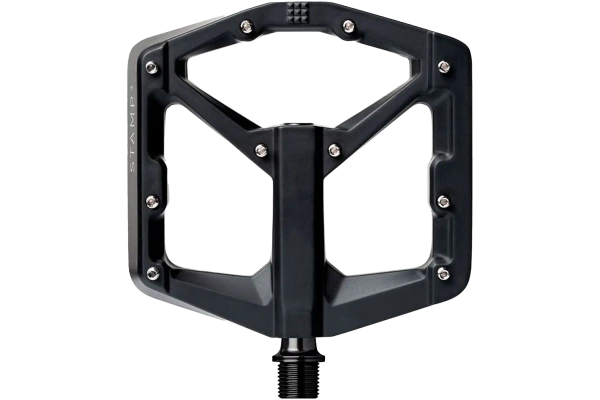 CRANKBROTHERS Polkimet Stamp 3 Large Magnesium Musta