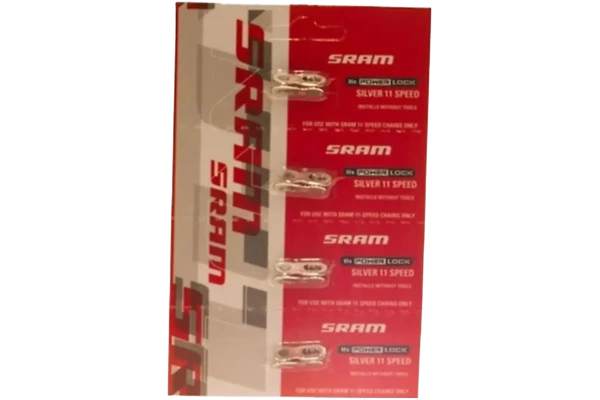 SRAM ketjun yhdistäjälinkki PowerLock 11 vaihdetta Hopea