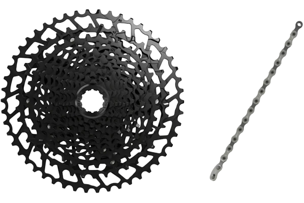 SRAM 12v Ketju & Rataspakka PG-1230 kasetti/NX ketju11-50T