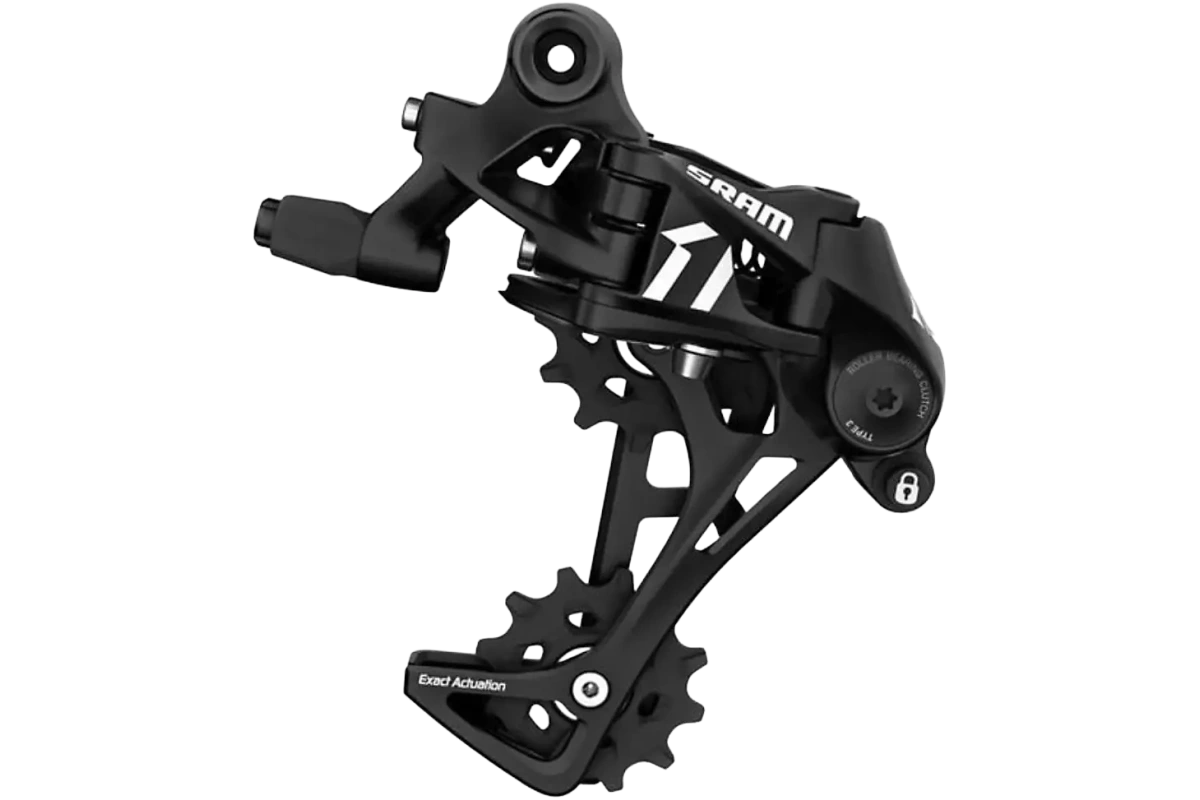 SRAM Takavaihtaja Apex 1 1×11 vaihdetta pitkähäkki aluminium musta