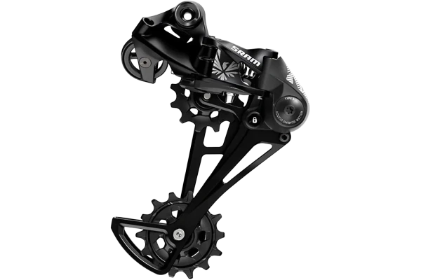 SRAM Takavaihtaja NX Eagle 12 vaihdetta pitkähäkki musta Grey graphics