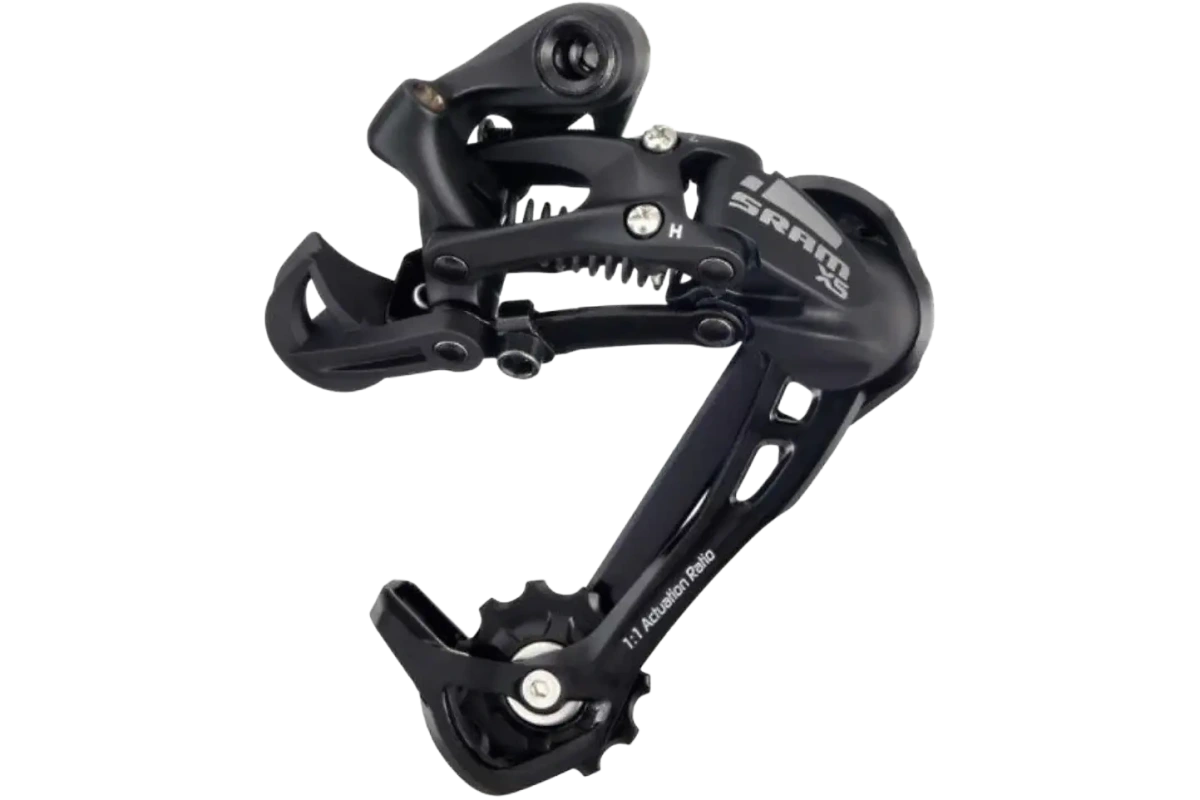 SRAM Takavaihtaja X5 10-vaihdetta pitkähäkki musta