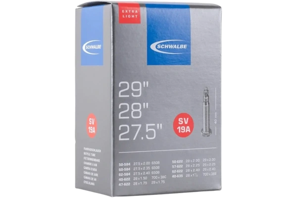 Sisärengas 27,5"-29" x 1,6 - 2,4 Presta venttiili SCHWALBE SV19A (40-62x584-635) 40 mm