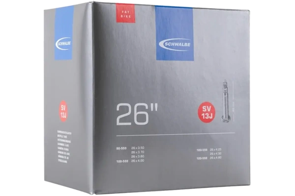 Sisärengas SCHWALBE SV13J 26 x 3,5 - 4,8 (90-120x559) Presta 40 mm Fatbike