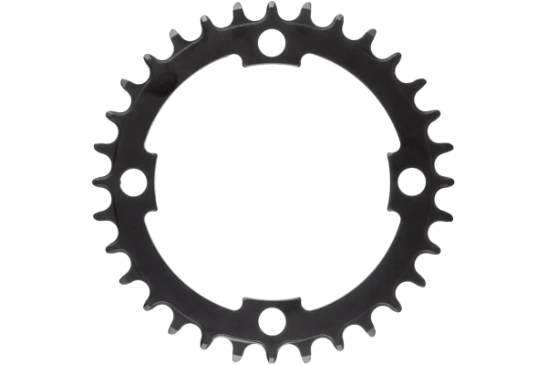 Eturatas Chainwheel E-bike, 38h, Narrow wide, BCD104, teräs, musta