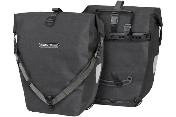 Ortlieb Back-Roller Plus Sähköpyörä laukku-pari vesitiivis (Musta) 40L