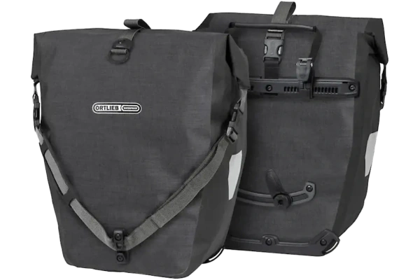Ortlieb Back-Roller Plus Sähköpyörä laukku-pari vesitiivis (Musta) 40L