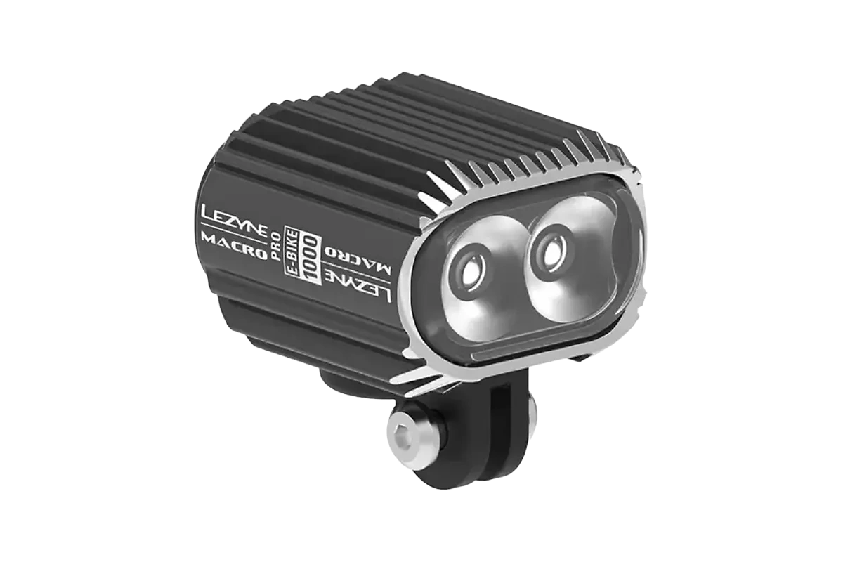 LEzyne 1000 lumenin tehokas pyoran valo