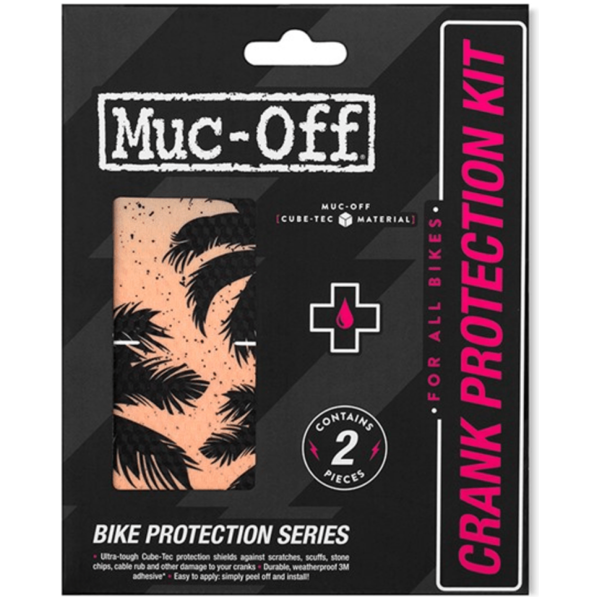 MUC-OFF Crank protector Crank Kit  Color: Day Of The Shred  Kampisuoja setti