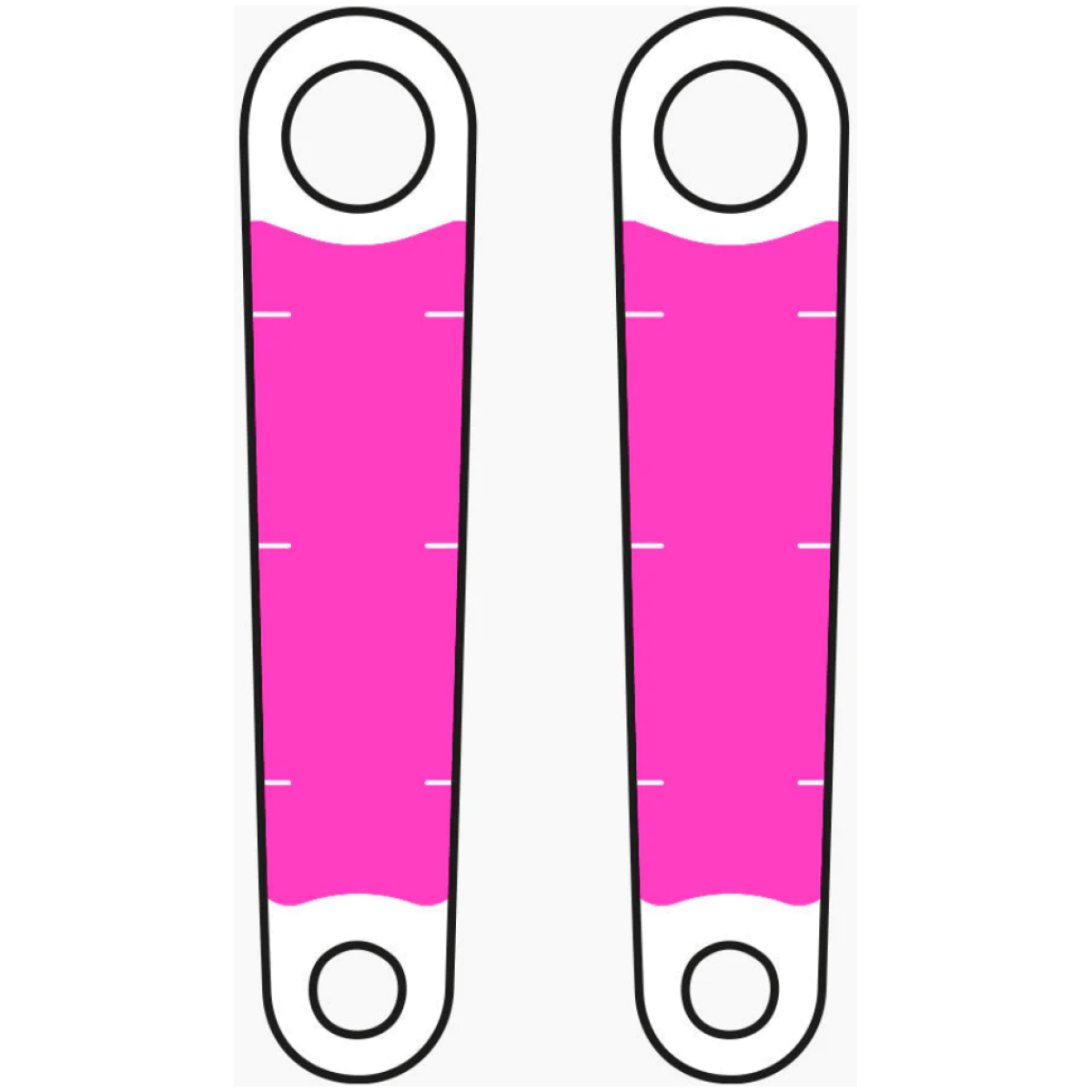 MUC-OFF Crank protector Crank Kit  Color: Day Of The Shred  Kampisuoja setti - Image 2