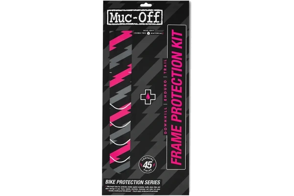 MUC-OFF Frame protector DH/ENDURO/TRAIL kit - Runkosuoja-setti - Color: Bolt