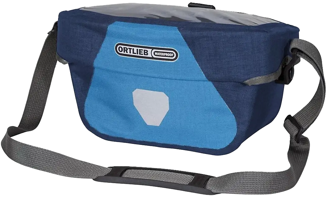 ORTLIEB ULTIMATE SIX PLUS OHJAUSTANGON LAUKKU 5L SININEN