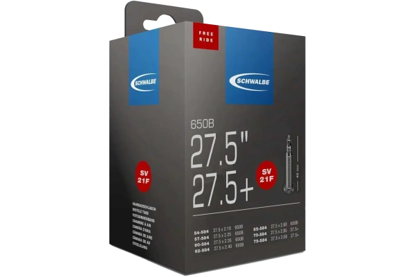 SCHWALBE SISÄRENGAS AV21F TR4 FREERIDE 27,5 x 2,1 - 3,0 (54-75x584) Schrader 40 mm