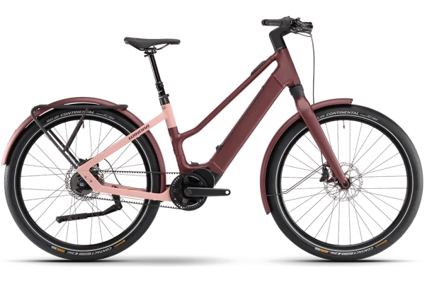 Winora iRide Pure R5f Hihnavetoinen naisten sähköpyörä