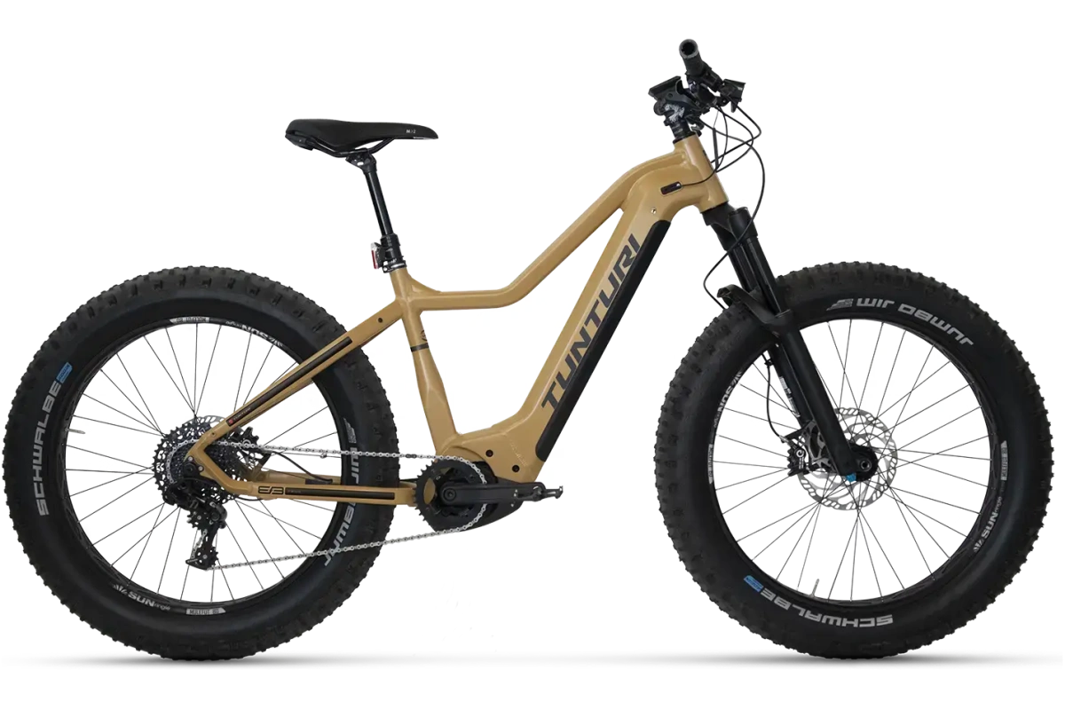 E-MAX-EBF600 Sähköfatbike tunturi Fatbike sähköpyörä