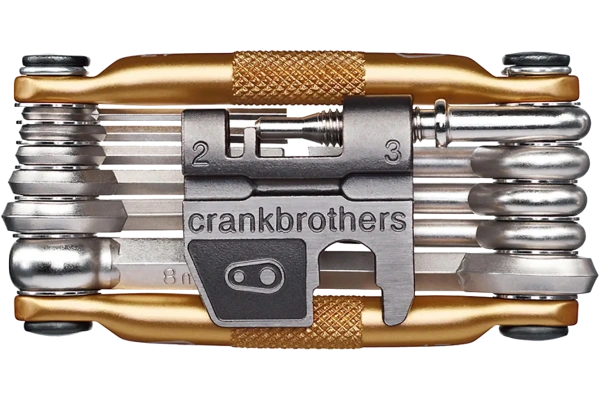 CRANKBROTHERS Monitoimityökalu M17 Kulta