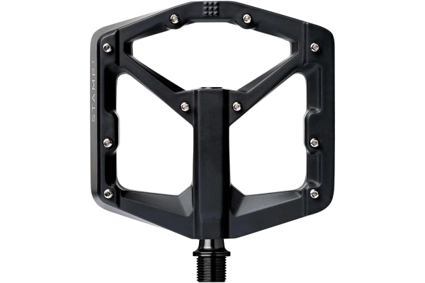 CRANKBROTHERS Pedal Stamp 3 Large Magnesium Black -poljin