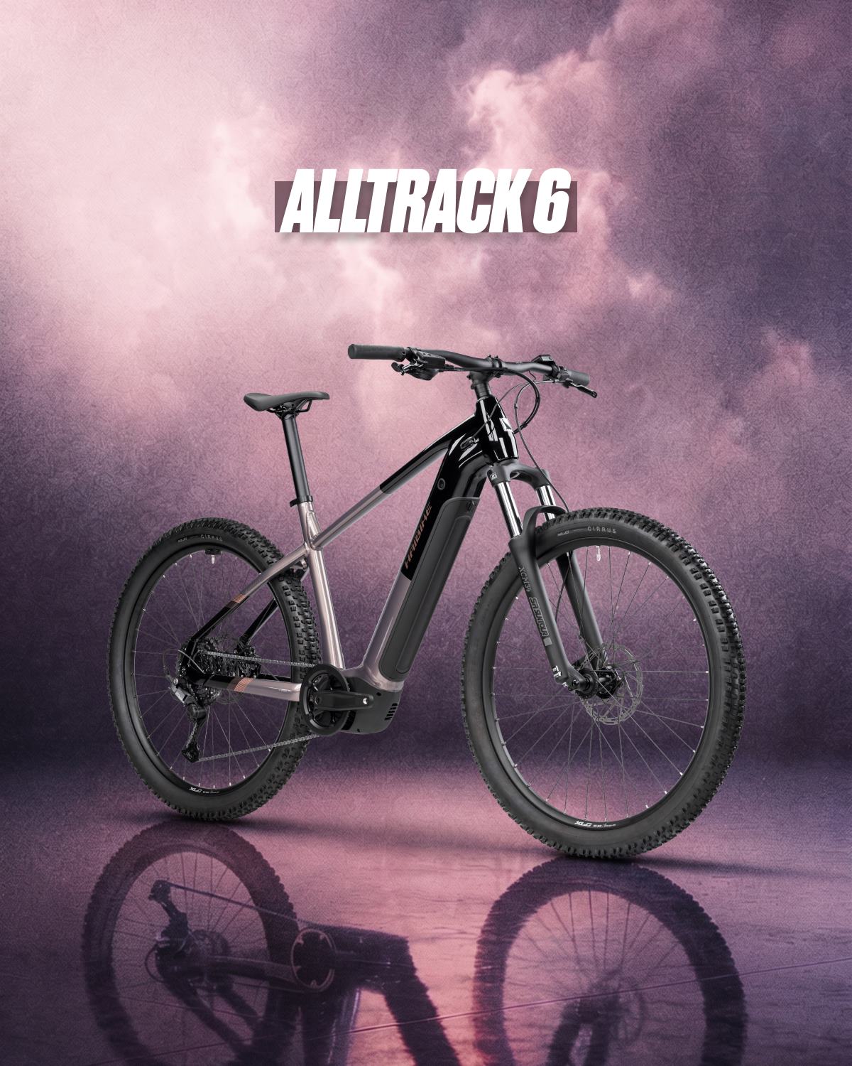 Haibike alltrack 6 studio esittelykuva sähköpyörästä