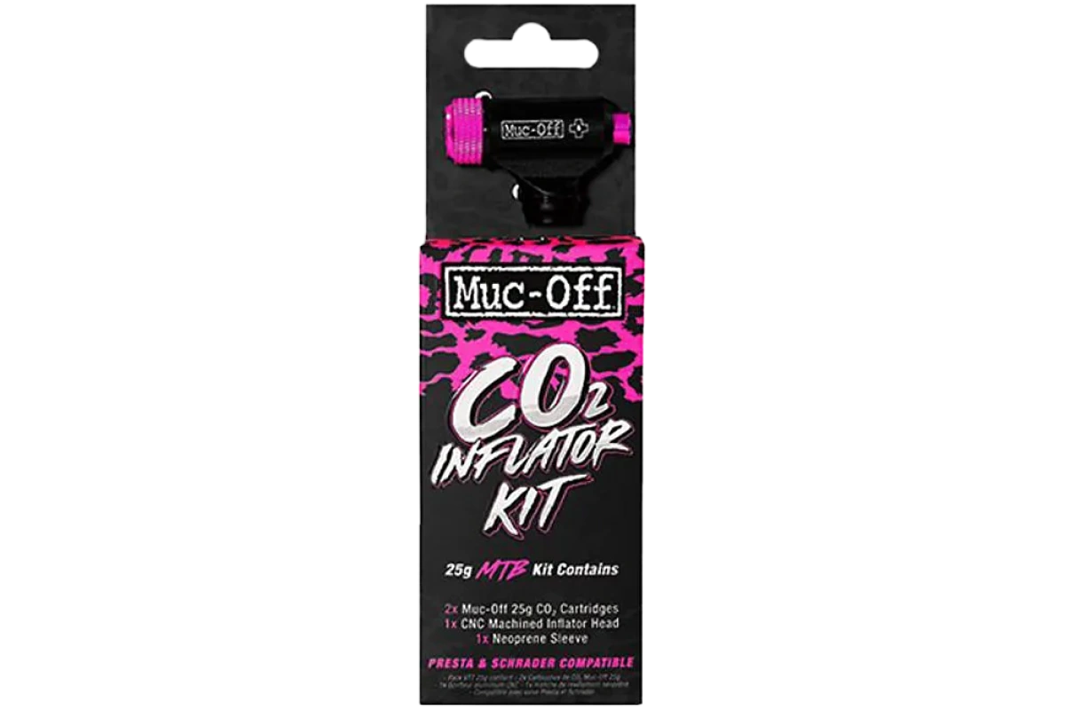 MUC-OFF Co2 pump MTB Inflator Kit