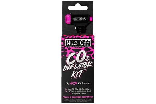 MUC-OFF Co2 pump MTB Inflator Kit