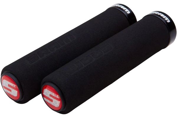 SRAM Foam Locking Grips 129 mm musta