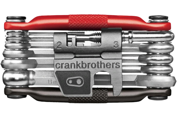 CRANKBROTHERS Monitoimityökalu M17 Musta/Punainen