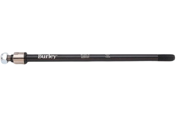 BURLEY 12x1.5 lastenkuljetusperäkärryn läpiakseliadapteri 229 mm