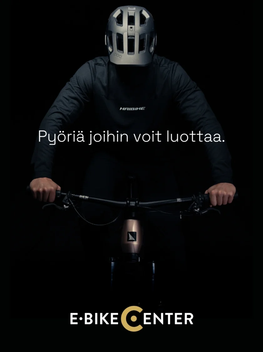Pyöriä joihin voit luottaa -Ebike Center