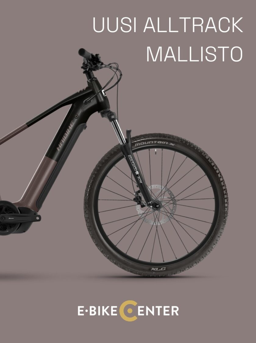TÄYSIN UUSI HAIBIKE ALLTRACK MALLISTO ON NYT BOSCH JÄRJESTELMÄLLÄ