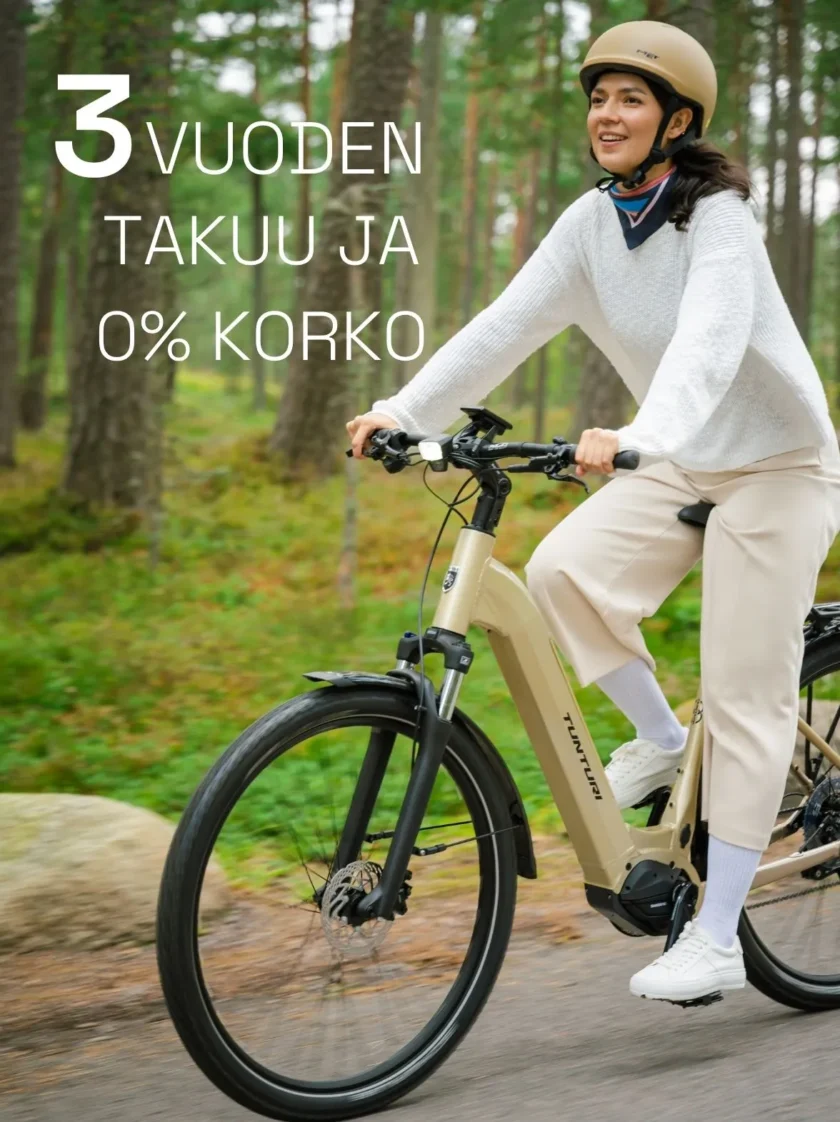 0 % korko sähköpyöriin - Ebike Center